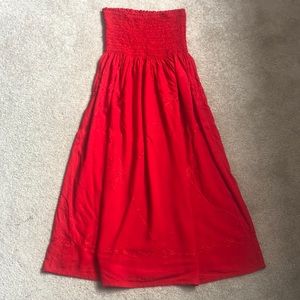 Empire waist halter dress 👗